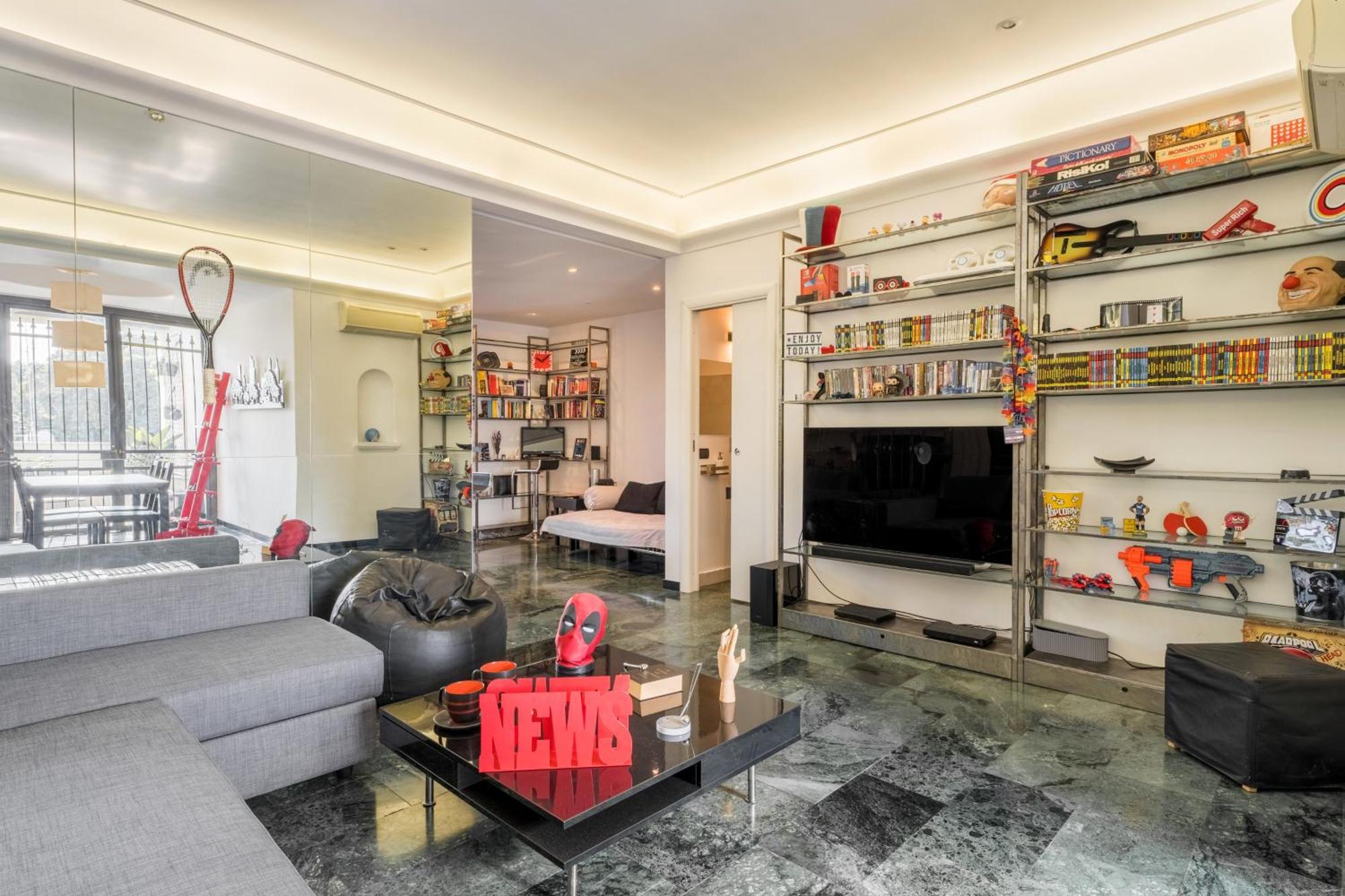 Comics Penthouse, Funny Flat Nearby Colosseum Appartement